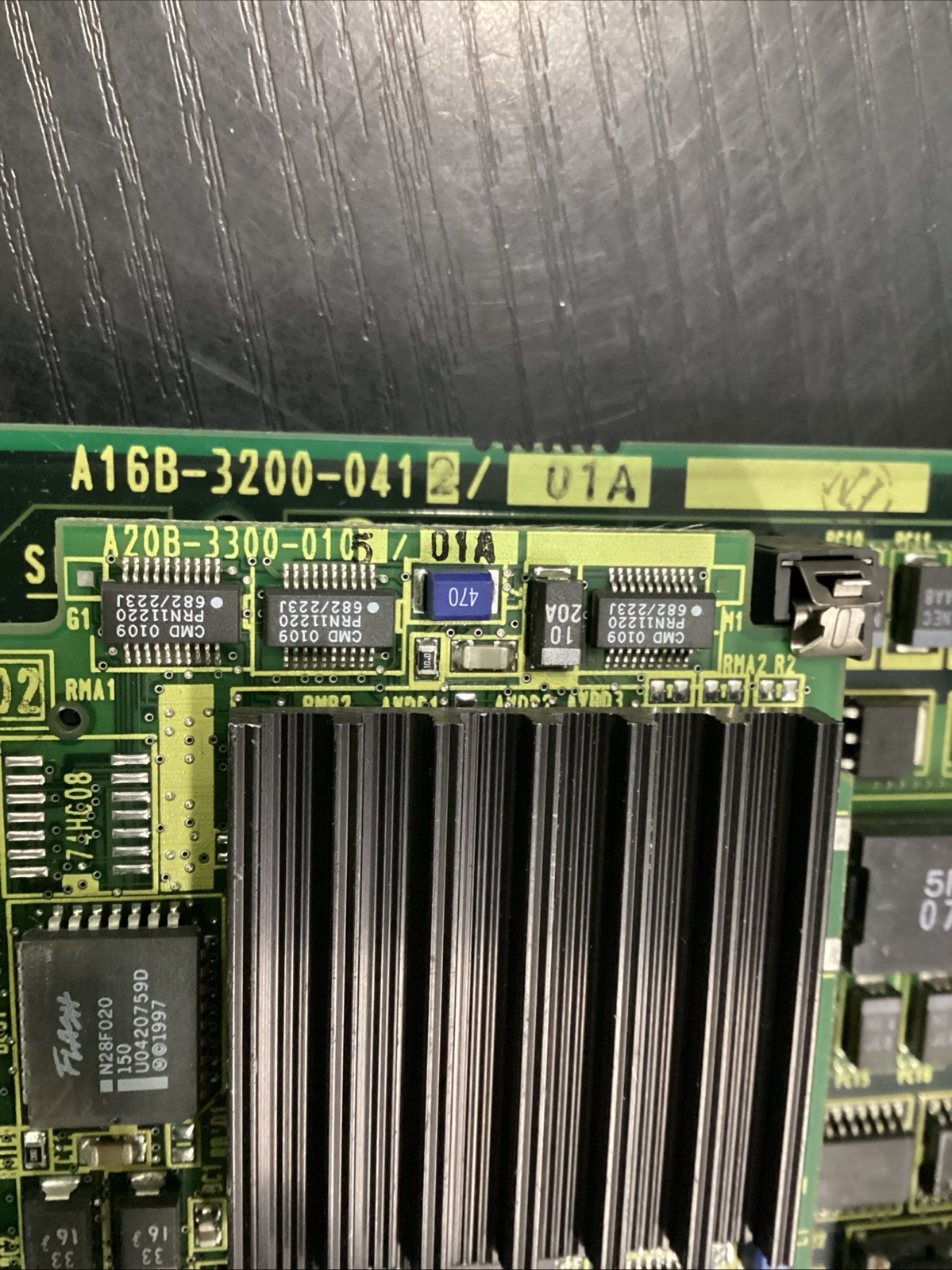 Fanuc A16B-3200-0412/01A Main CPUBoard with Drive/Servo/Memory Boards Used #2