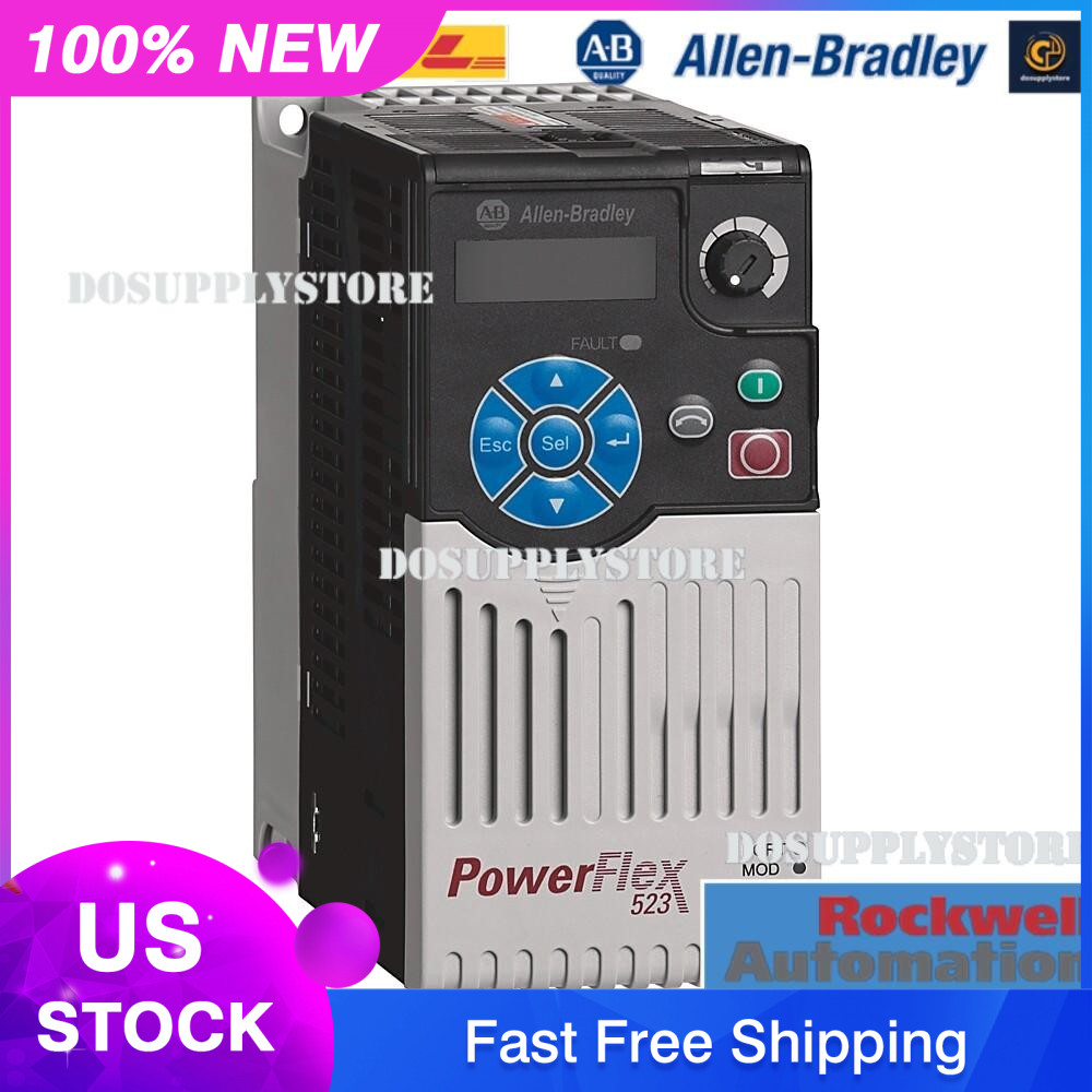2022 New Sealed Allen Bradley 25A-D4P0N104 /B PowerFlex 523 AC Drive