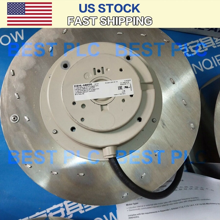 1PC NEW ZIEHL-ABEGG RH28M-2EK.3F.1R Centrifugal Fan for Siemens 6ES70 Series