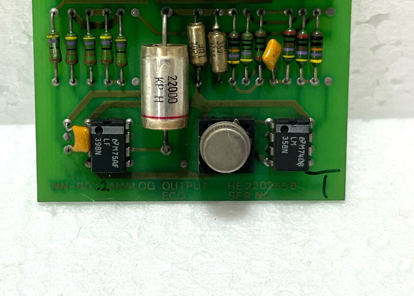 Norcontrol NN803.2 Analog Output Eco. Adaptor Card HE220265B