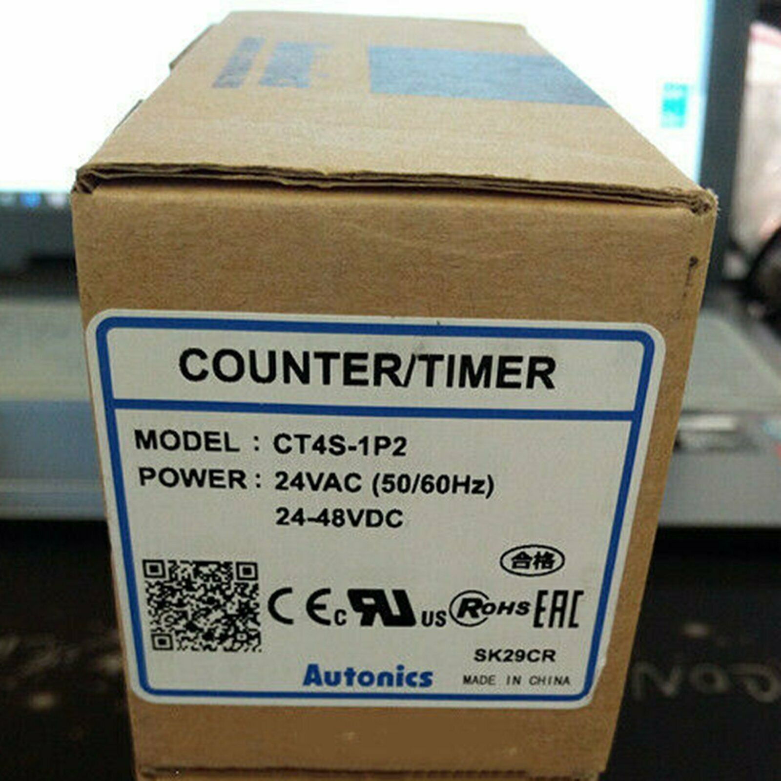 Autonics CT4S-1P2 Counter New One Free Shipping CT4S1P2