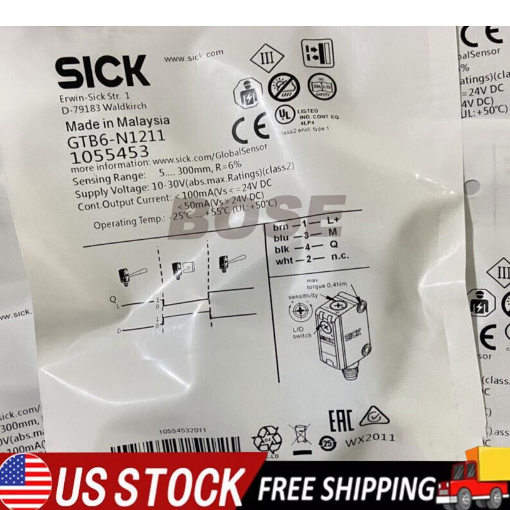 US FREE TAX Sick GTB6-N1211 GTB6N1211 1052441 Photoelectric