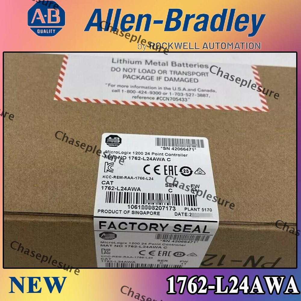 PLC-AB 1762-L24AWA / C AB MicroLogix 1200 24 Point Controller 1762 L24AWA