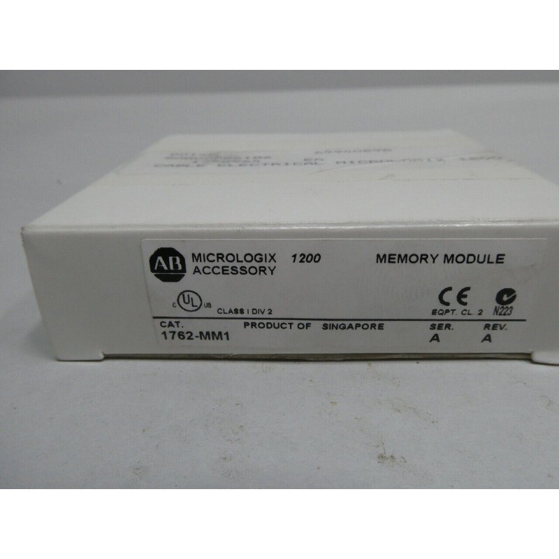 Allen Bradley 1762-MM1 Micrologix 1200 Memory Module New