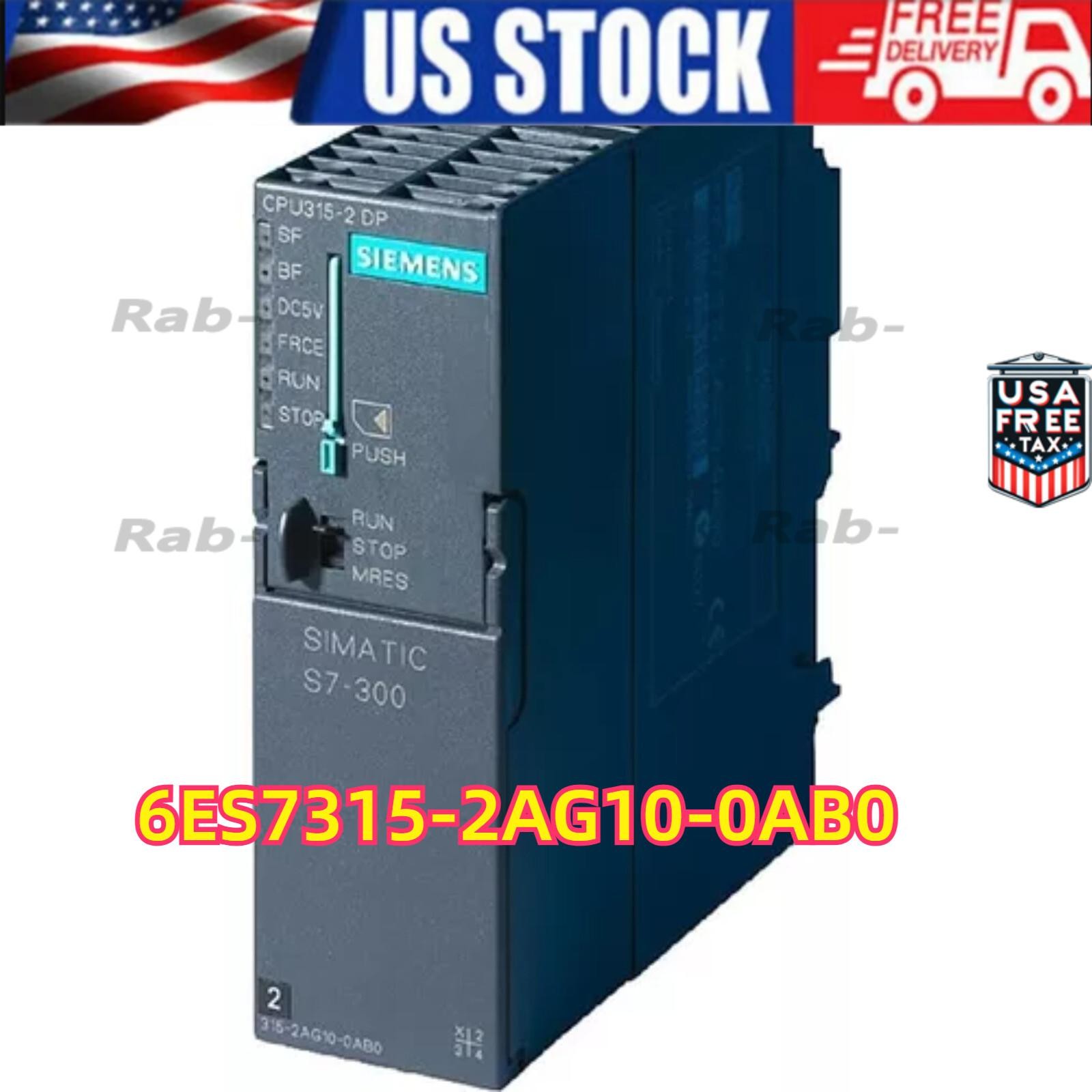 New Siemens 6ES7 315-2AG10-0AB0 6ES7315-2AG10-0AB0 SIMATIC S7-300 CPU 315-2DP