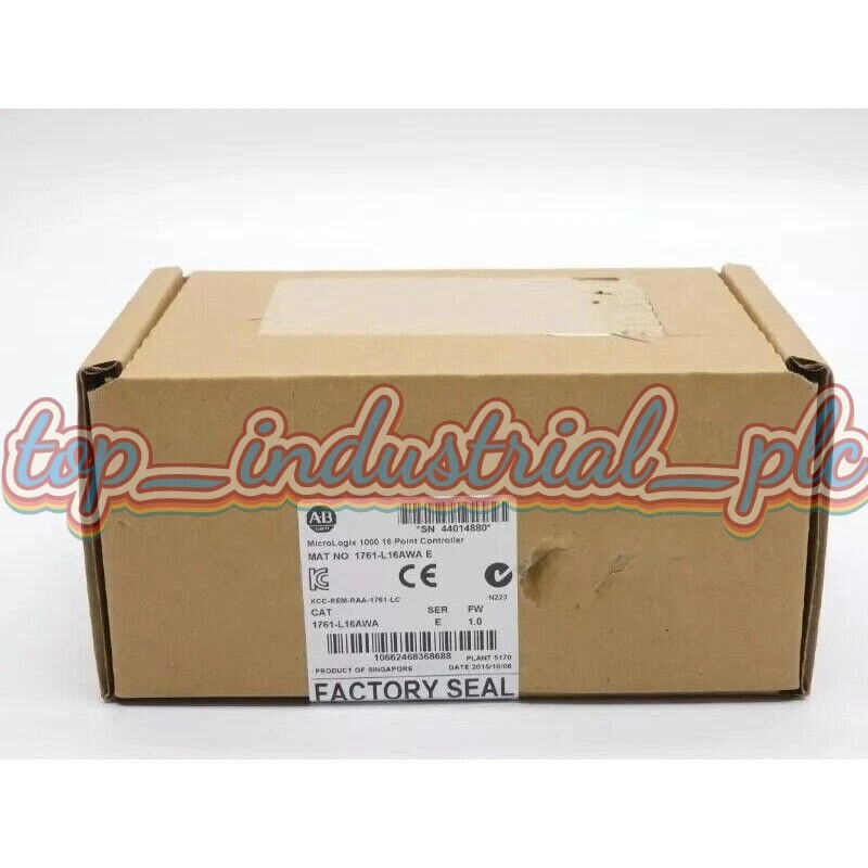 New Allen Bradley 1761-L16AWA SER E MicroLogix 1000 16 Point Controller