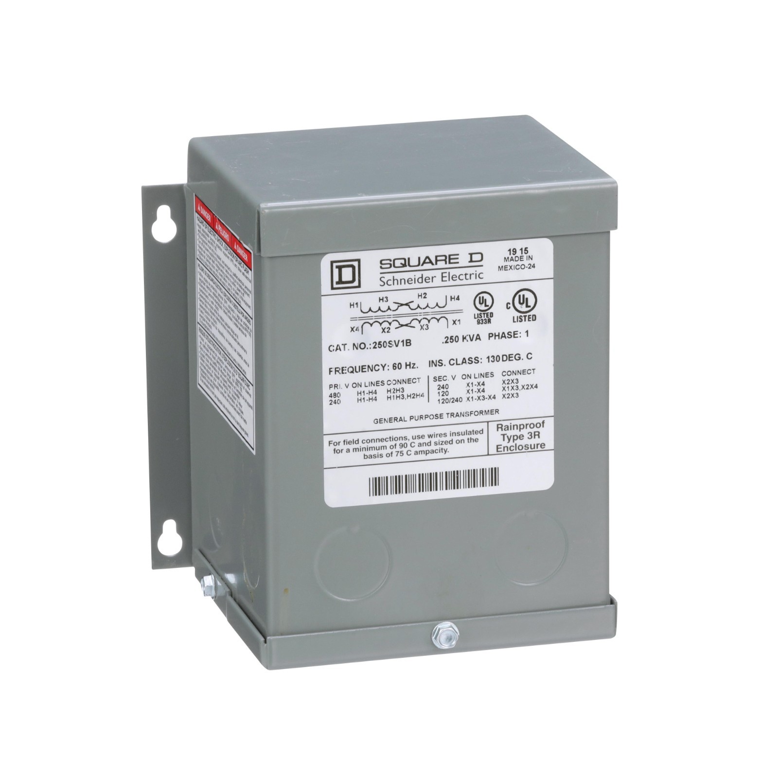 NOS Square D 250SV1B Transformer