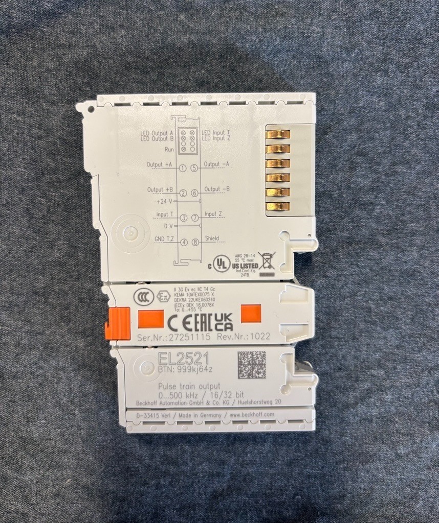 BECKHOFF EL2521 Pulse Train Output – USED