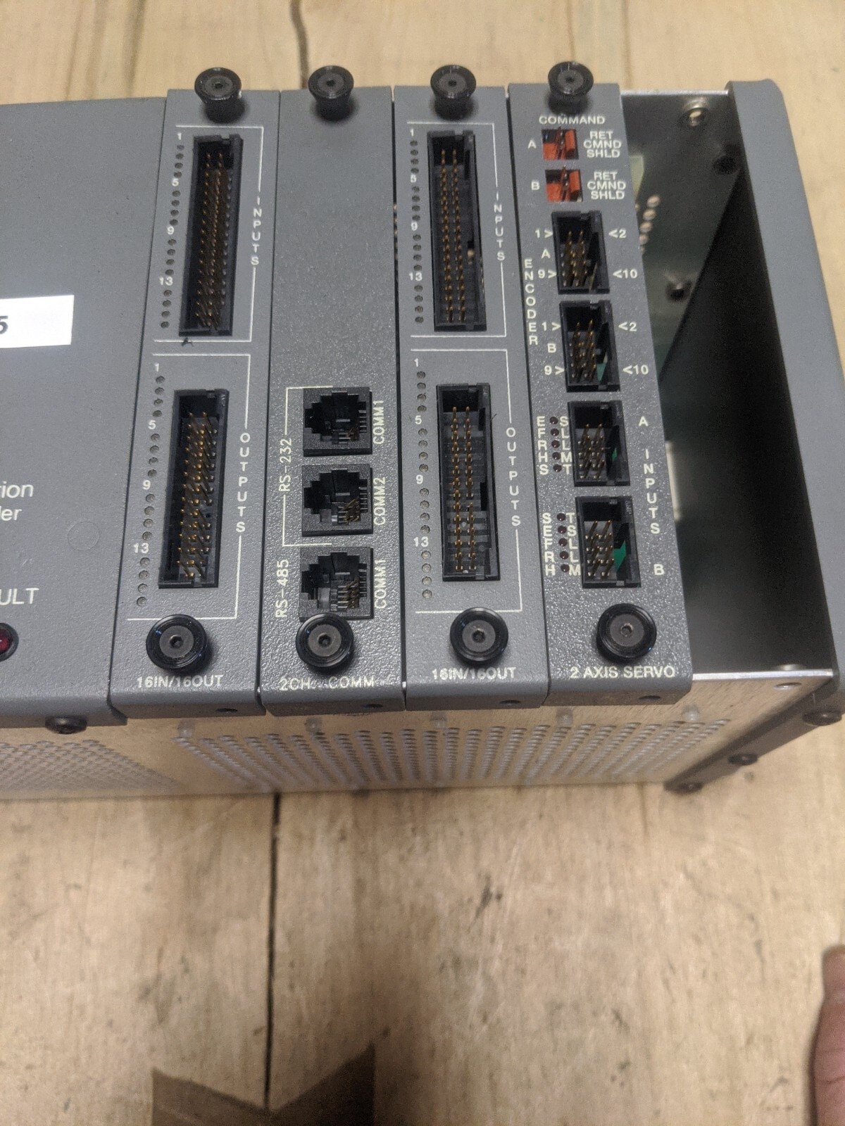 Control Technology CTC 2600XM 5 SLOT RACK 2716 ,2 x 2203 and 2214 card