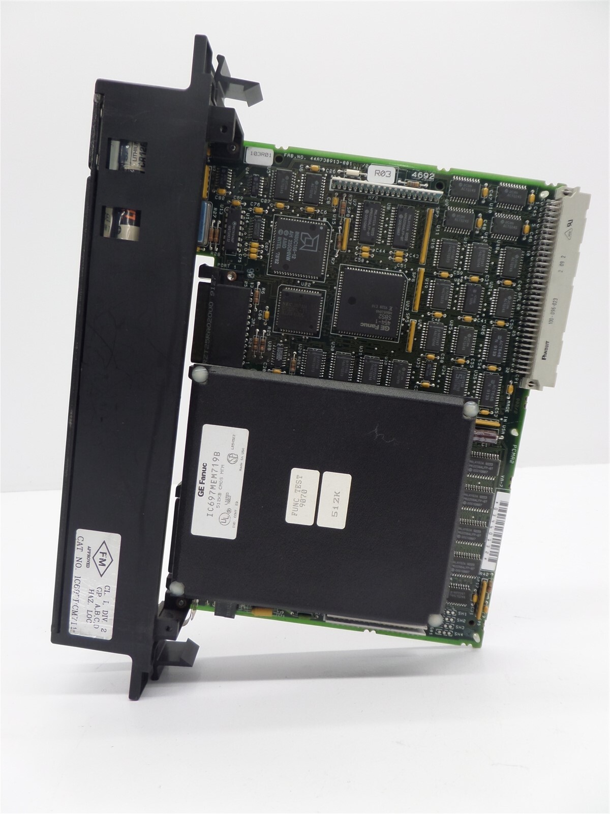 GE Fanuc IC697PCM711L 90-70 Programmable Coprocessor Module w/ IC697MEM719B