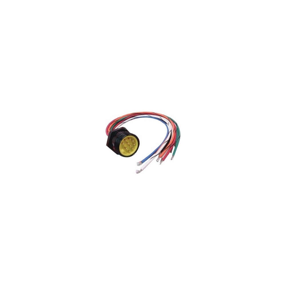 BRAD HARRISON 3R9006A20A120 Cordset,9 Pin,Receptacle,Male 2ENY6