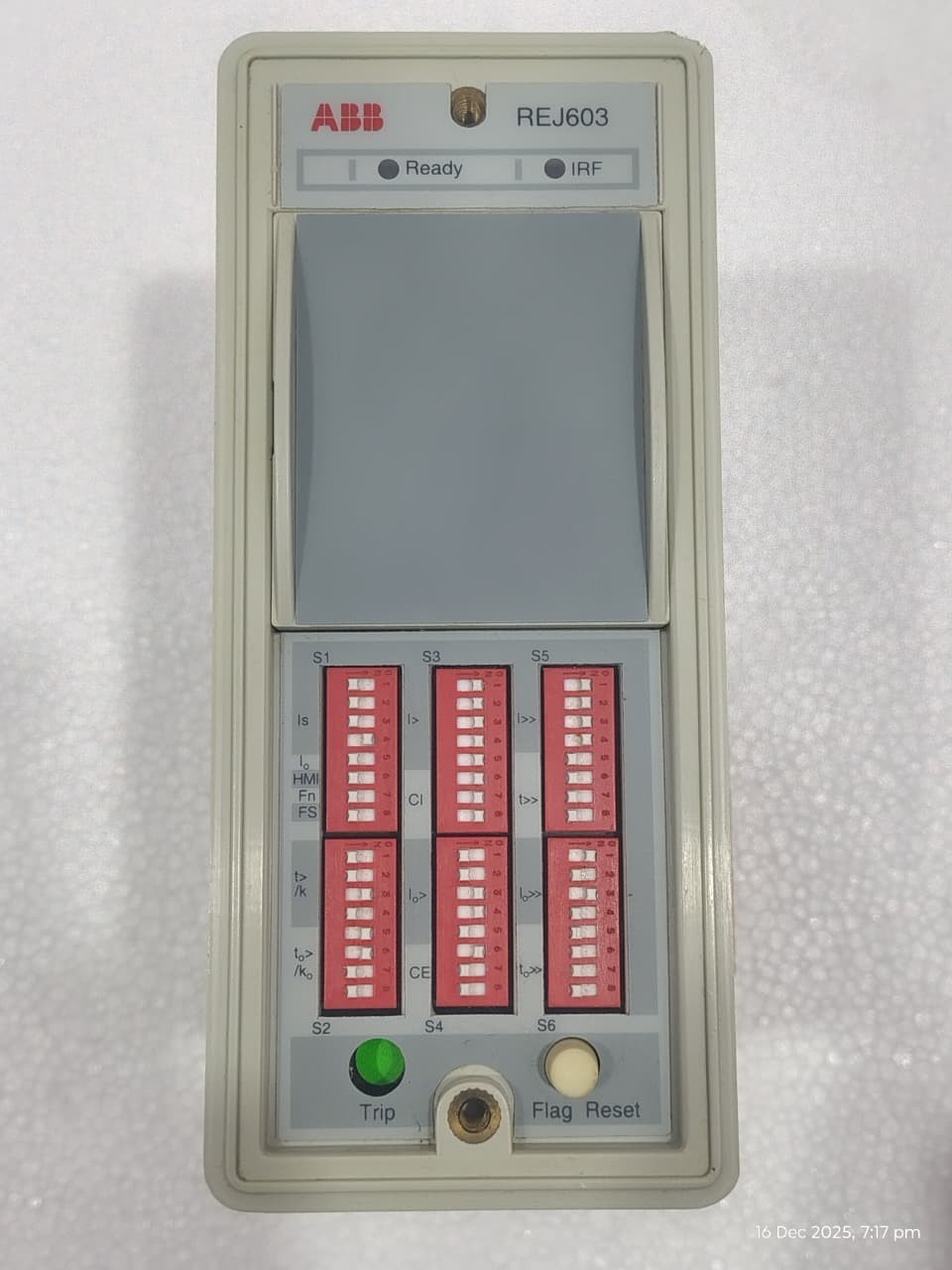 ABB REJ603BB401NN3XE Protection Relay | Self-Supplied | 50/60Hz | 1A Output