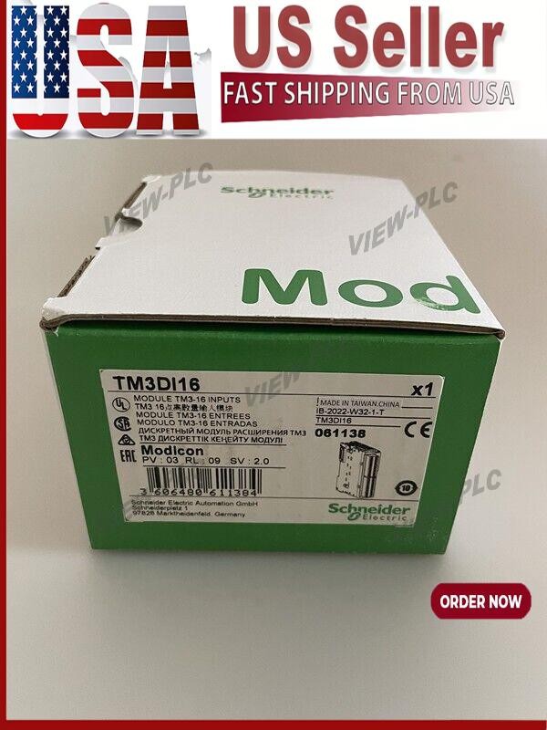 New SCHNEIDER TM3DI16 PLC Input Module TM3DI16Fast Shipping In Box US Free TAX