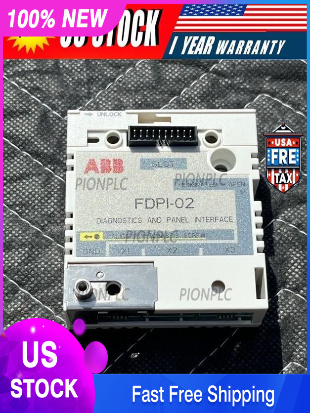 ABB FDPI-02 FDPI-02 Diagnostics and Panel Interface Unit 3AUA0000108650 – NEW OB