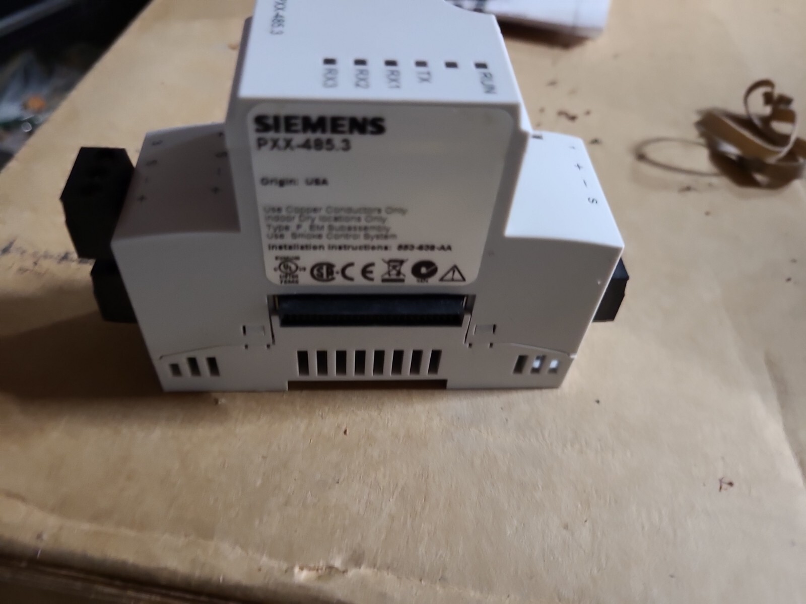 Siemens PXX-485.3 TX-IO PXC Modular Expansion Module APOGEE PLC