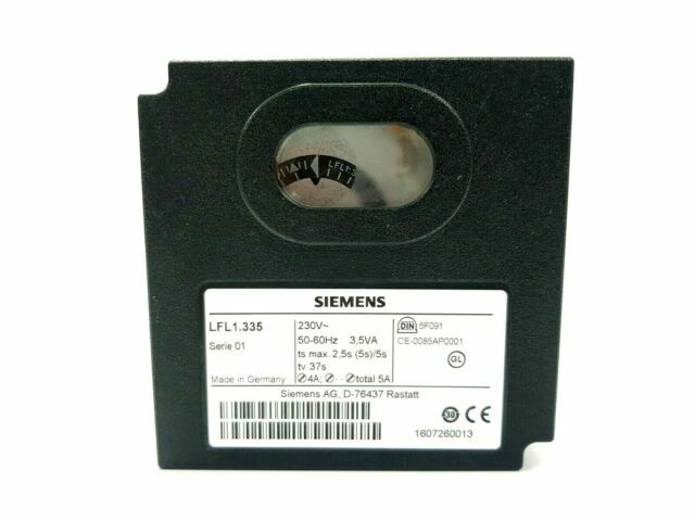 SIEMENS BURNER CONTROL LFL1.335 Serie 01