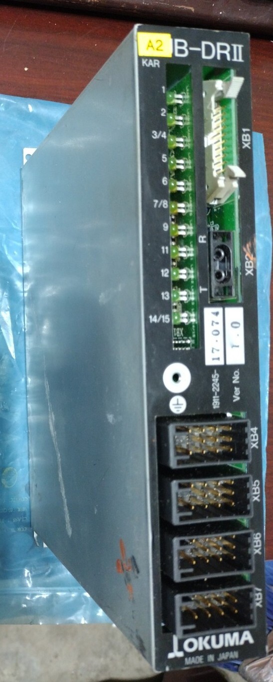 OKUMA 1911-2245-17.074 FUB-DRII Drive Module Version 1.0 -Used, 30 Day Wty (A4)
