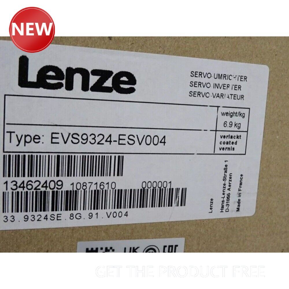 EVS9324-ESV004 NEW LENZE SERVO DRIVE EVS9324-ESV004