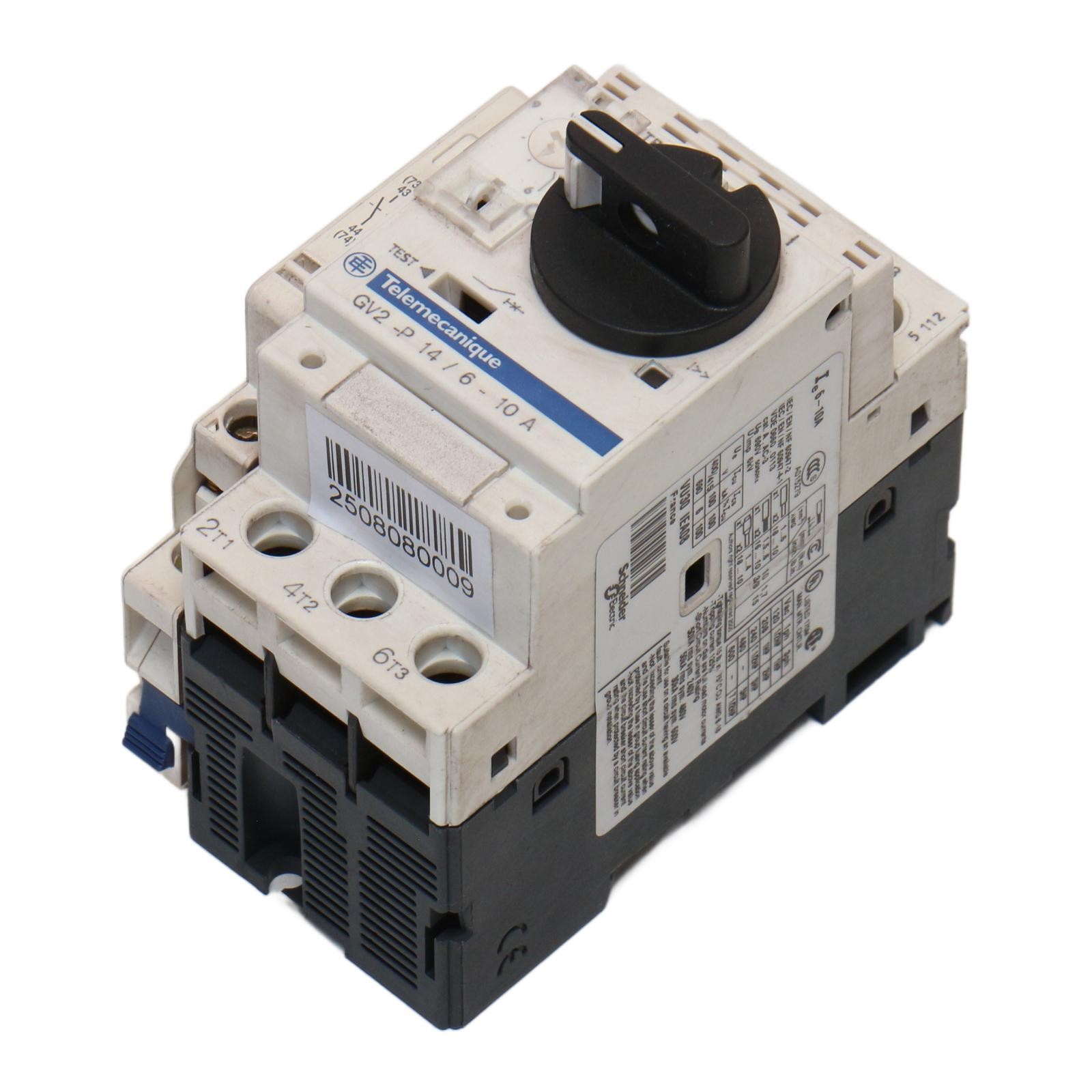 GV2-P14-6-10A + GVAN11 TELEMECANIQUE, “GV2-P14-6-10A + GVAN11 Telemecanique ….