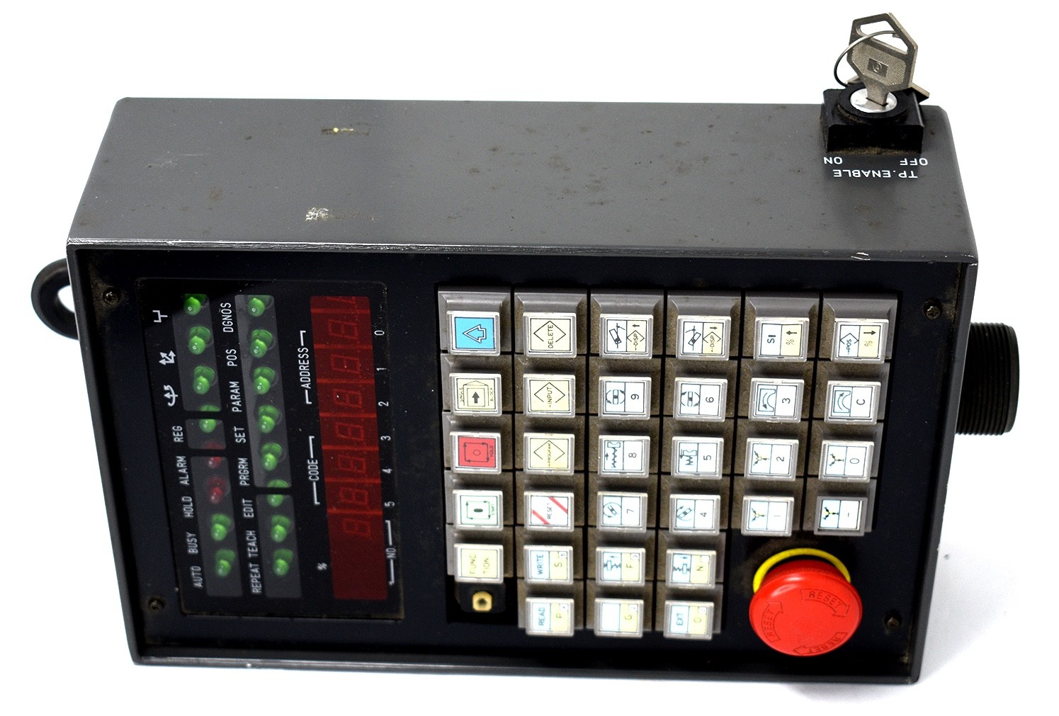Fanuc A05B-2018-C041 Operator Panel missing top left button