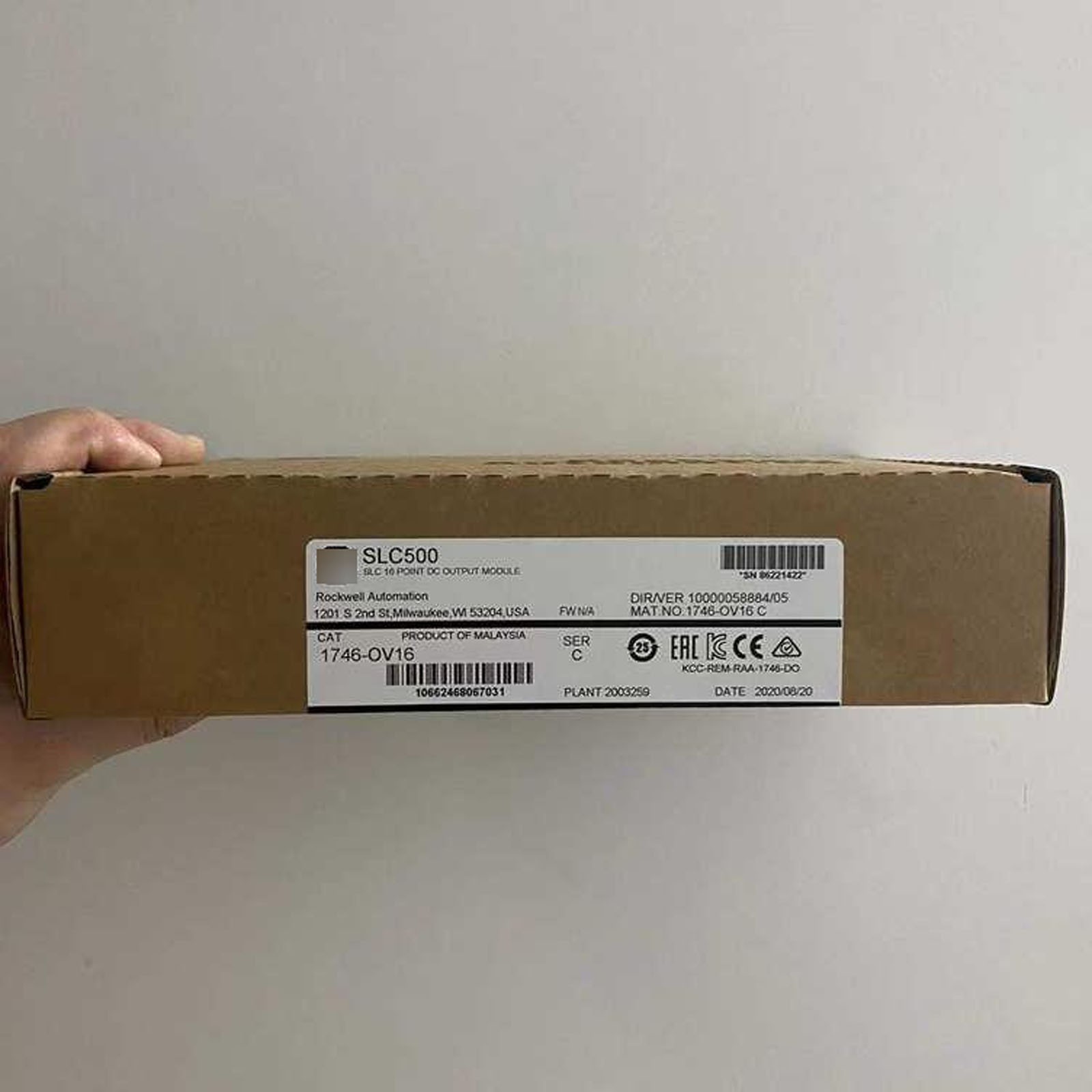 New Sealed 1746-OV16 SER C SLC 500 Output Module 1746OV16 one year warranty#RX