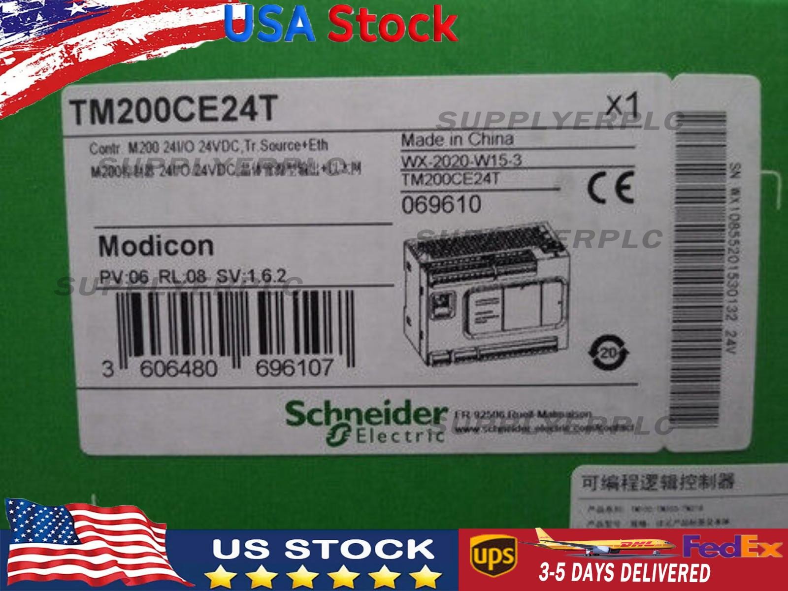 1PC New Schneider TM200CE24T PLC Module Expedited Shipping