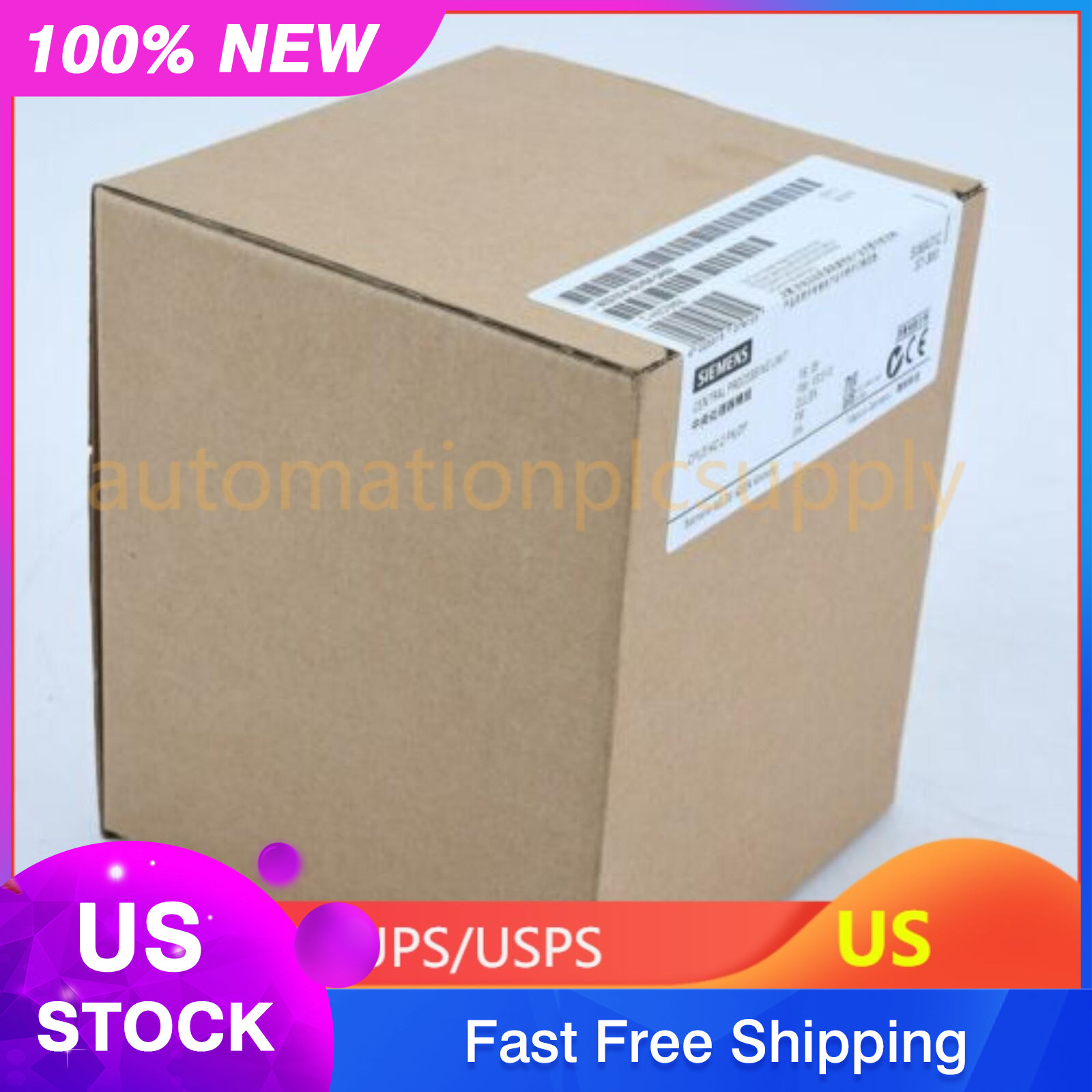 New Siemens 6ES7314-6EH04-0AB0 6ES7 314-6EH04-0AB0 S7-300, CPU 314C-2PN/DP