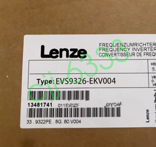 EVS9326EKV004 NEW LENZE EVS9326-EKV004 SERVO DRIVE INVERTER