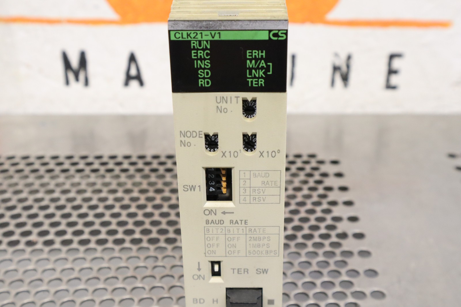Omron CS1W-CLK21-V1 Controller Link Unit Used With Warranty