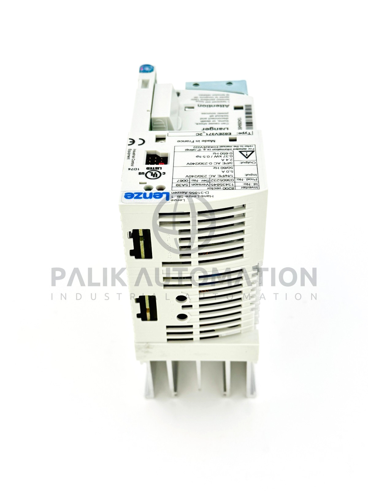 LENZE E82EV371K2C E82EV371_2C INVERTER 8200 SERIES 0.37kW 13435845 NEW