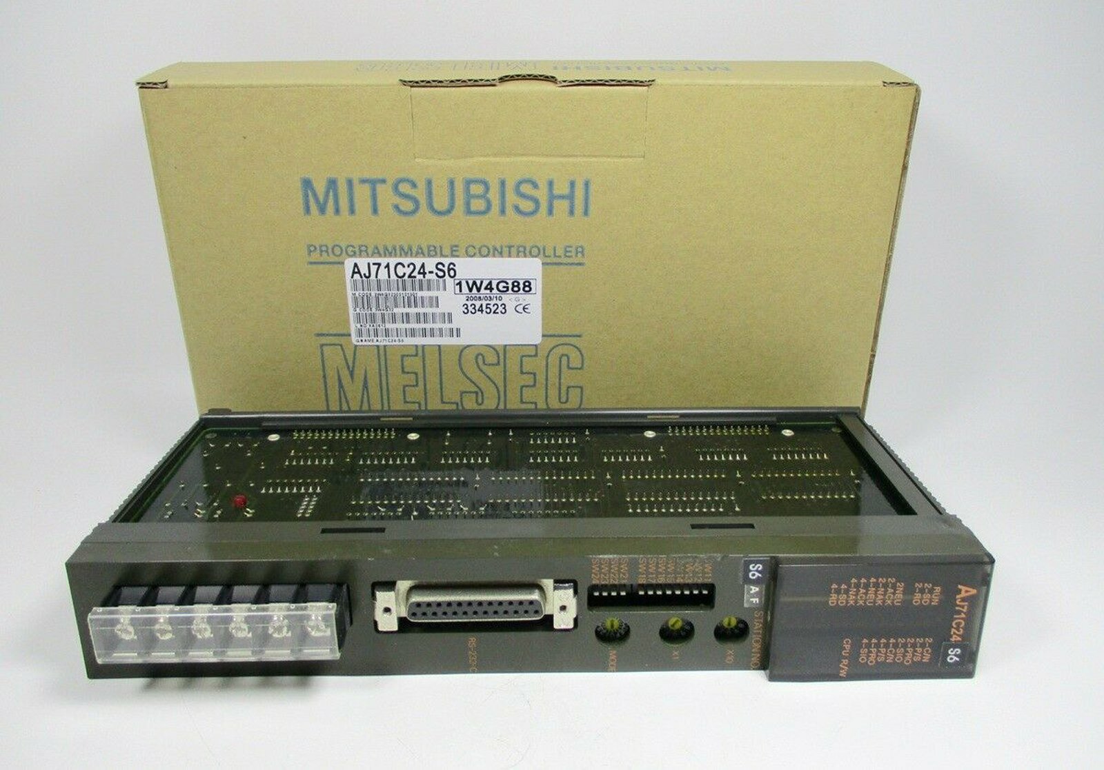 1PC New Mitsubishi AJ71C24-S6 PLC Module AJ71C24S6 #US