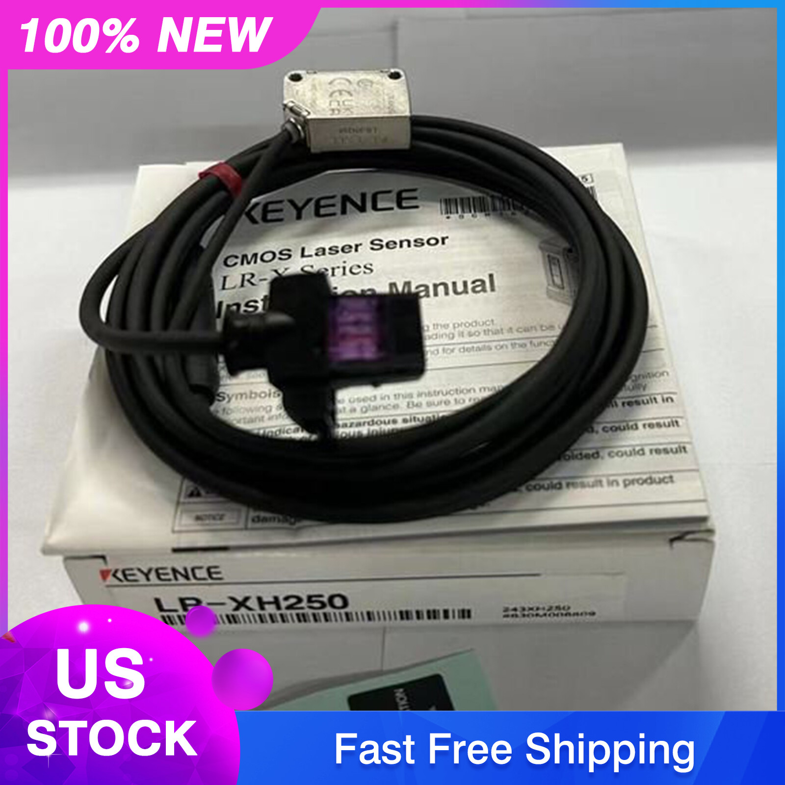Keyence LR-XH250 Laser Sensor LRXH250 New Fast Shipping 1PC