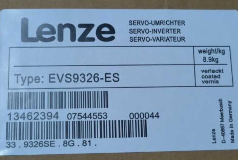 1PC LENZE EVS9326-ES INVERTER EVS9326ES EXPEDITED SHIPPING