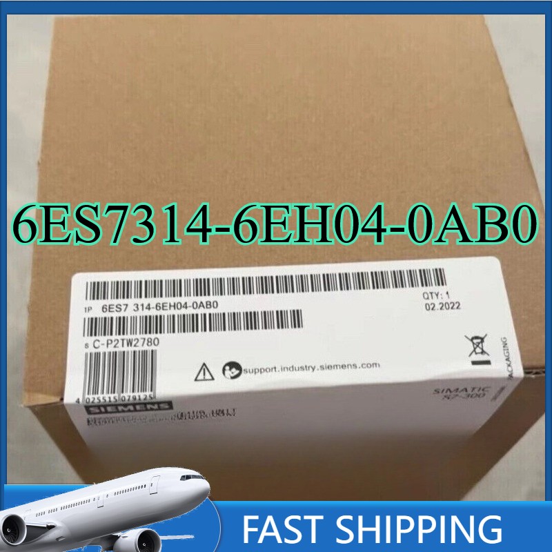 6ES7314-6EH04-0AB0 1PCS New Siemens Module 6ES7 314-6EH04-0AB0 Fast Shipping