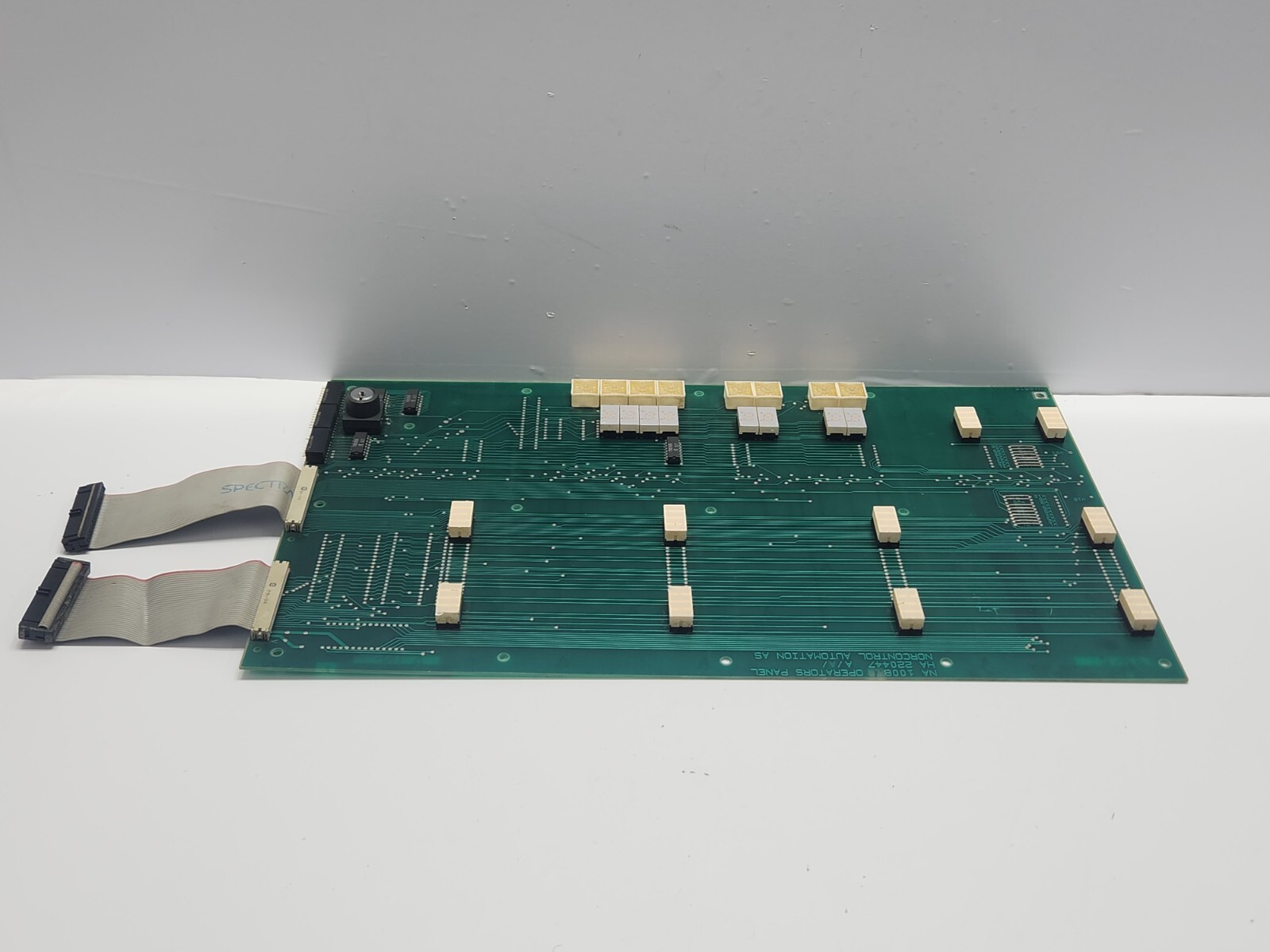 NORCONTROL NA 1008.1 OPERATORS PANEL PCB CARD HA 220447 A/A/
