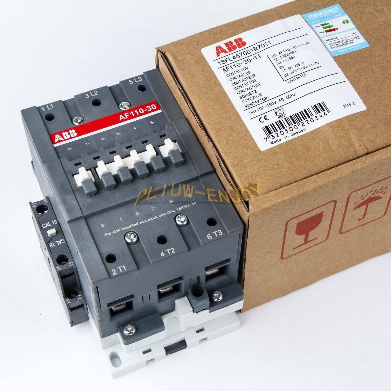 ONE ABB AF110-30-11 110-250V AF110 30 11 Contactor 1SFL457001R7011 US Free TAX