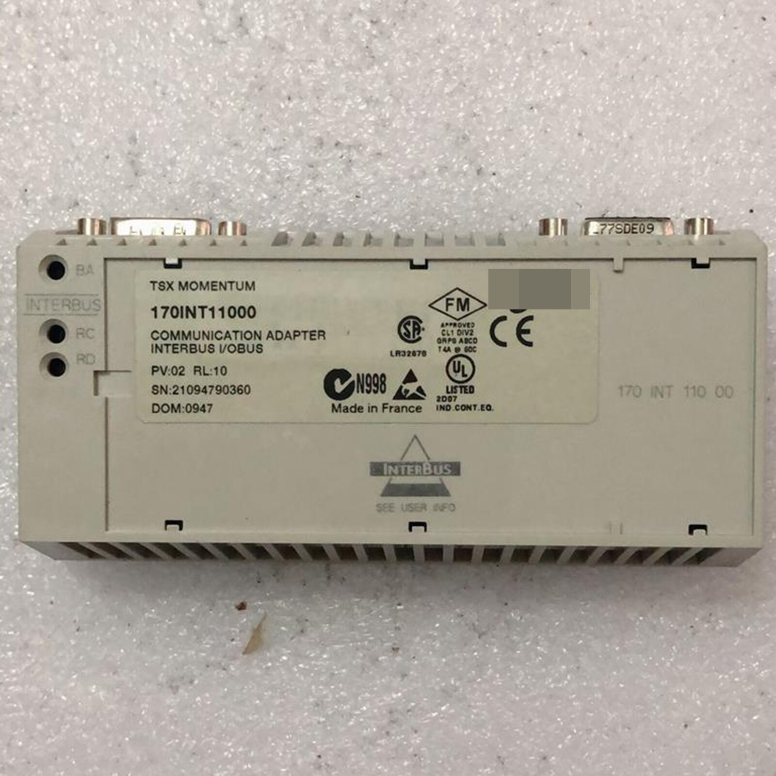 one NEW Schneider 170INT11000 Interbus Communication Adaptor Fast Delivery