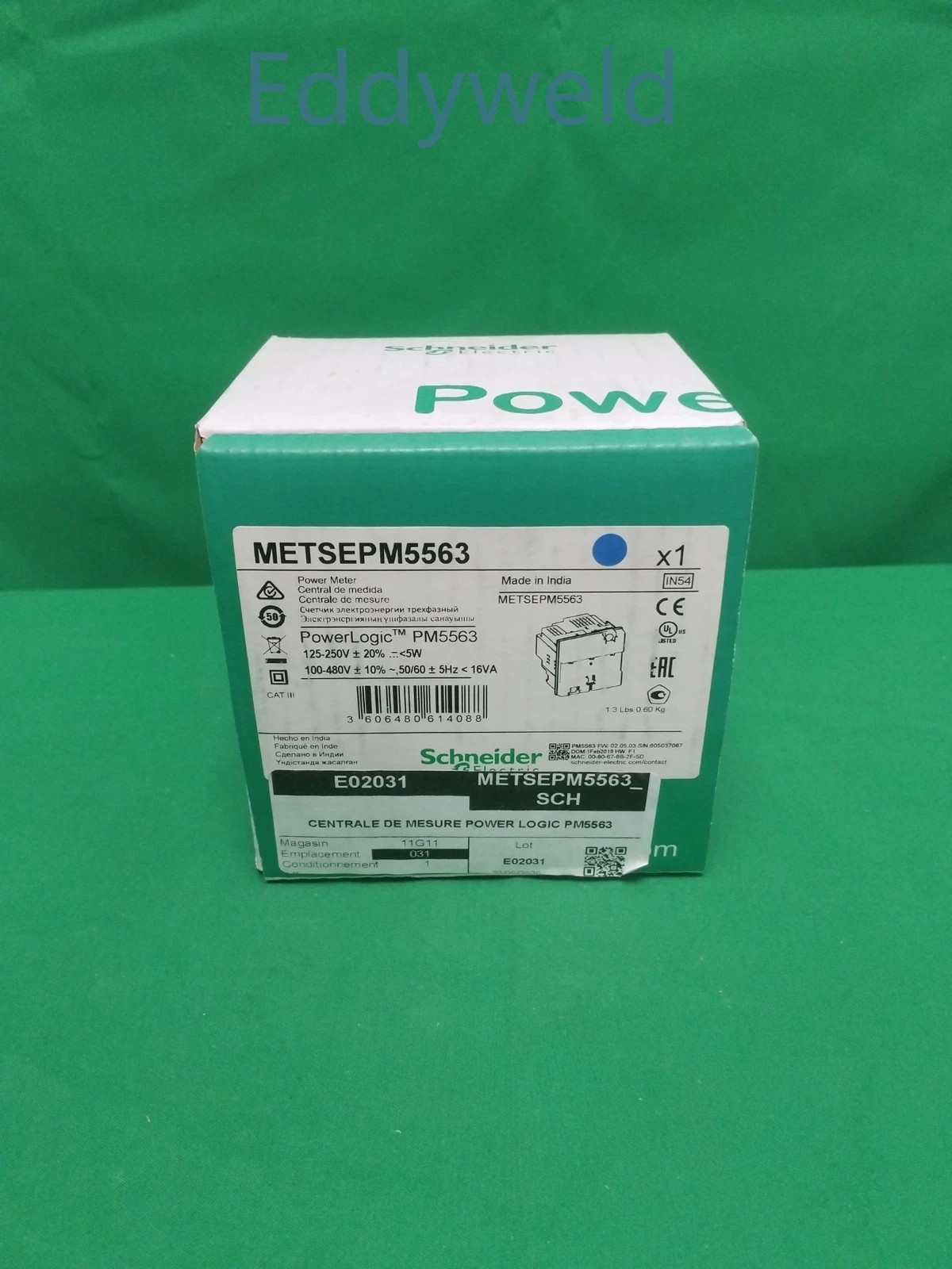 SCHNEIDER ELECTRIC POWER METER METSEPM5563 POWERLOGIC PM5563, BRAND NEW IN BOX