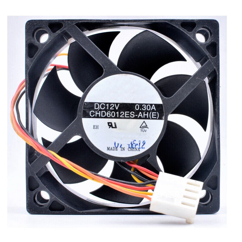 CHD6012ES 6cm 6020 12V 0.30A 4pin computer chassis CPU cooling fan
