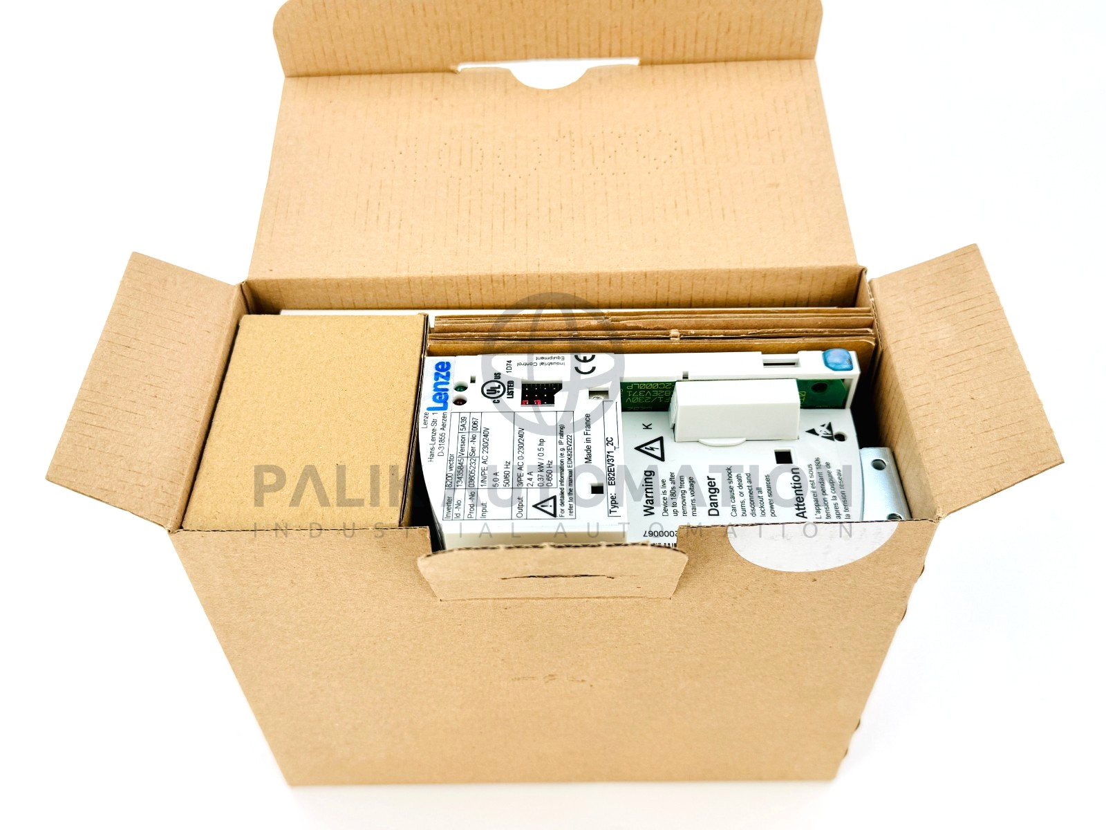 LENZE E82EV371K2C E82EV371_2C INVERTER 8200 SERIES 0.37kW 13435845 NEW