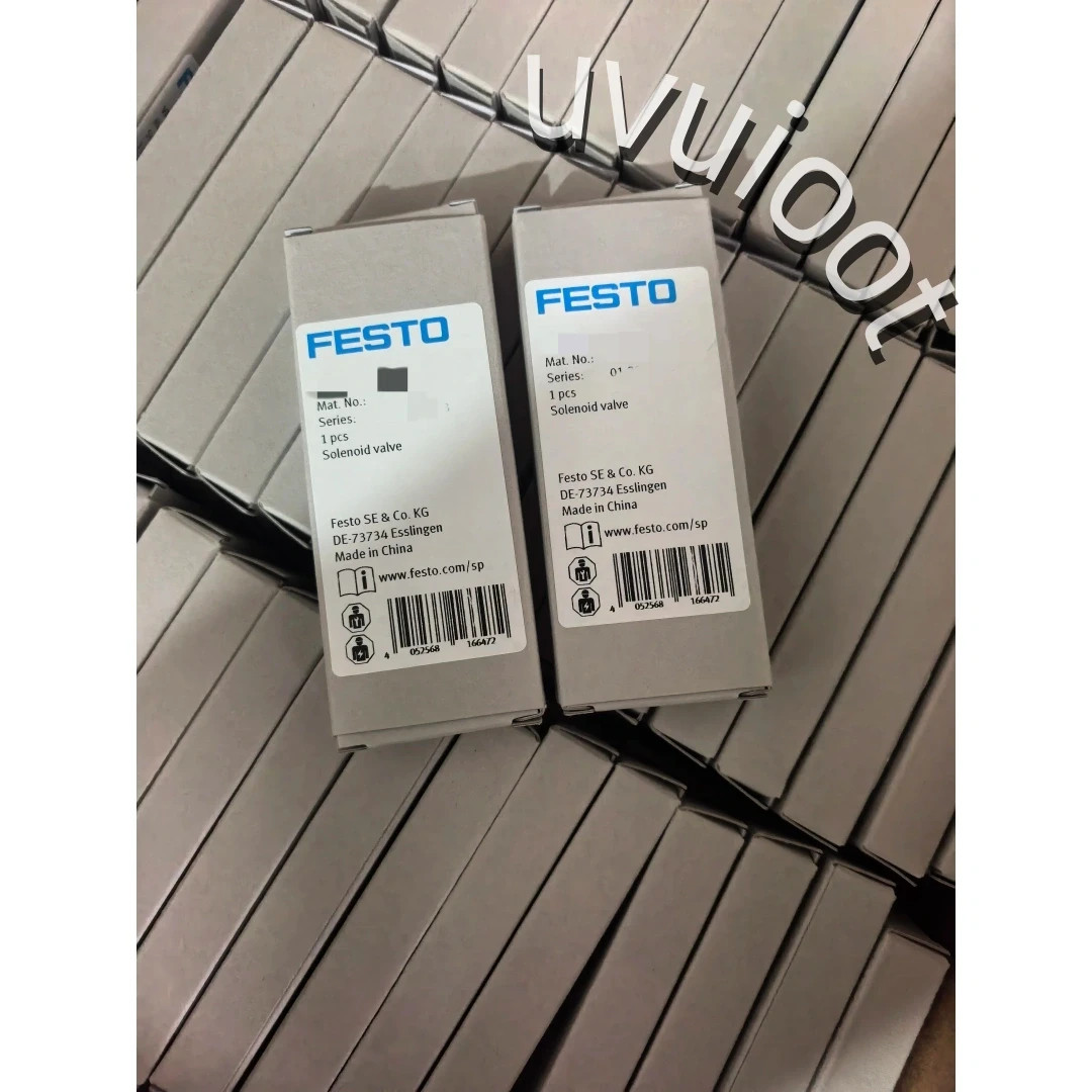 Festo 19786 MFH-5/3E-1/4-B Solenoid Valve NEW IN BOX Free Ship Factory Sealed