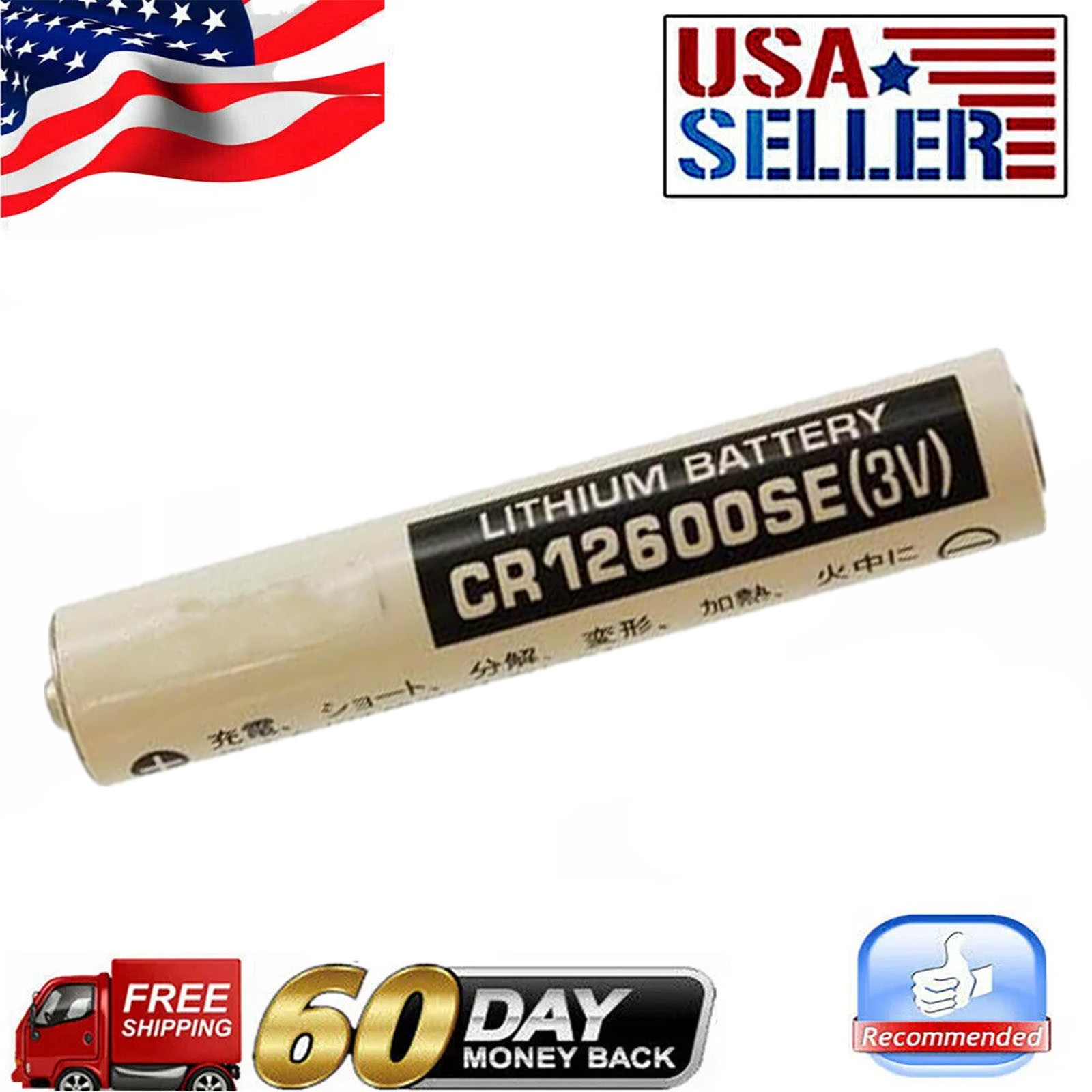 For FDK CR12600SE Battery CR12600SE Instrument Equipment Industrial PLC Battery