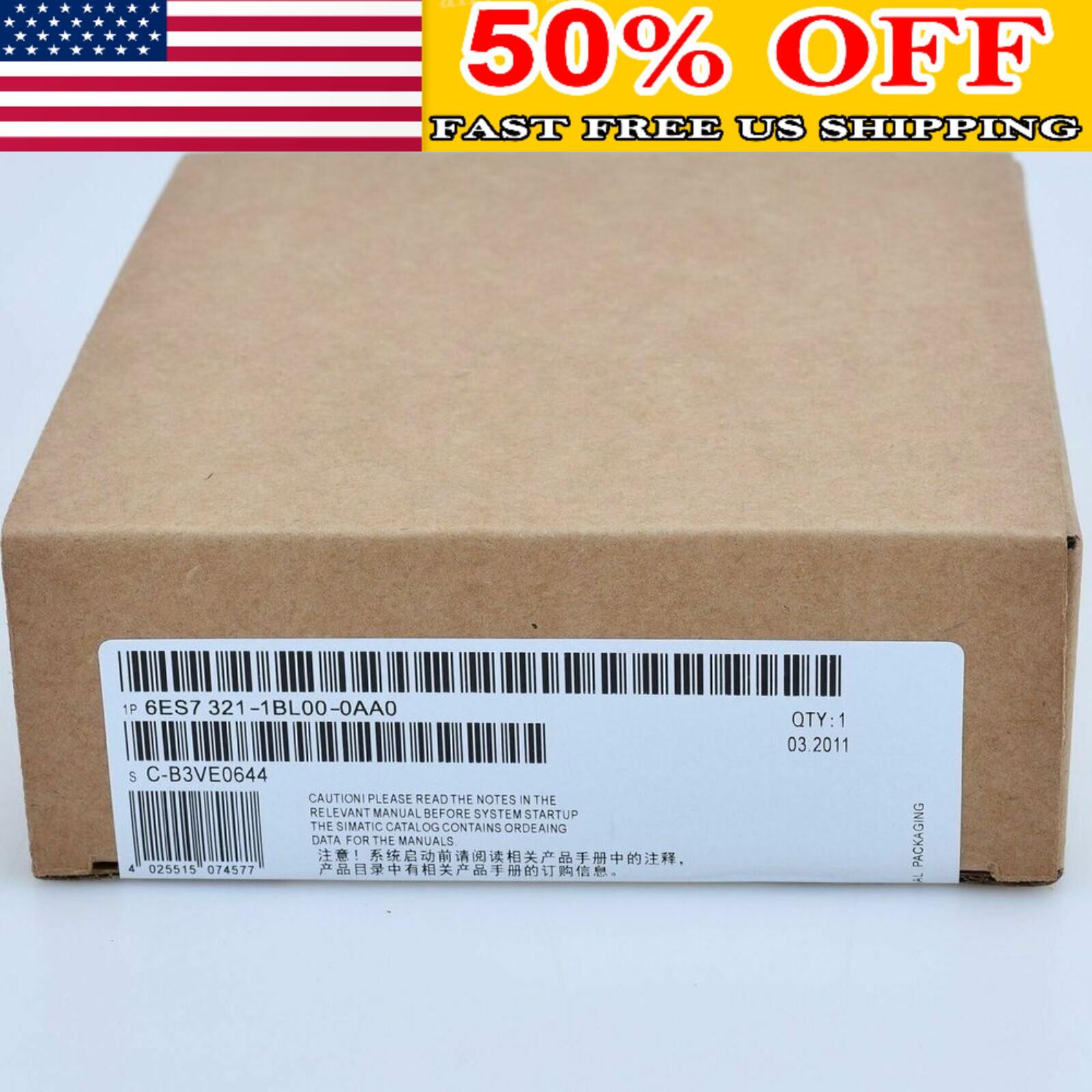 One New Siemens 6ES7 321-1BL00-0AA0 6ES7321-1BL00-0AA0 In Box Fast Shipping