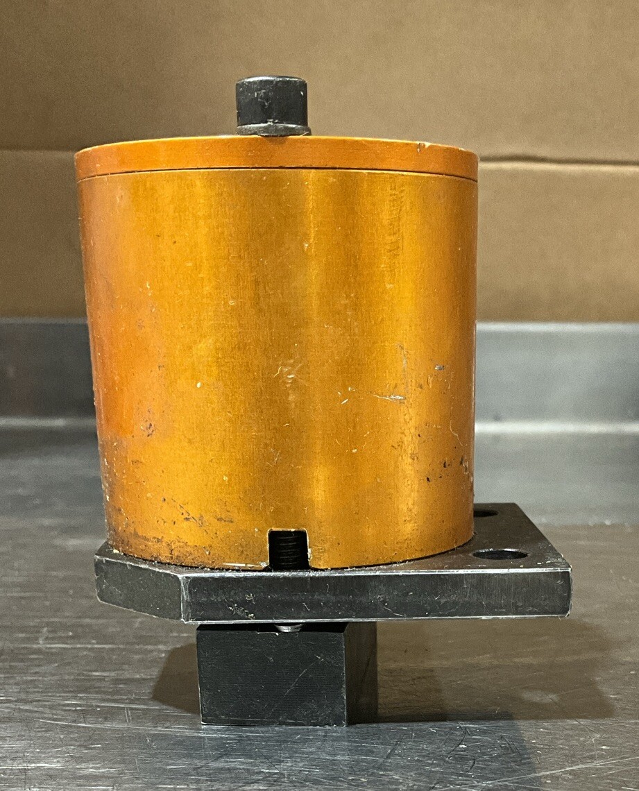 FABCO-Air E-121-X Small Orange Pancake Line Cylinder (no label)