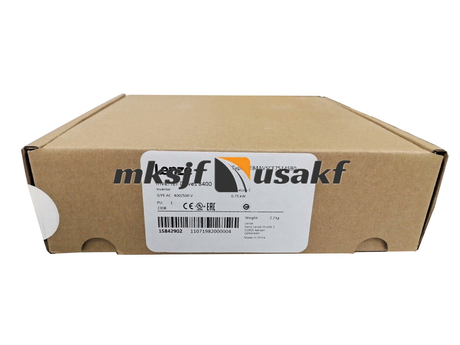 E82EV551K4C200 1PC NEW Sealed Lenze INVERTER 8200 Vector 1.5kW US Free tax