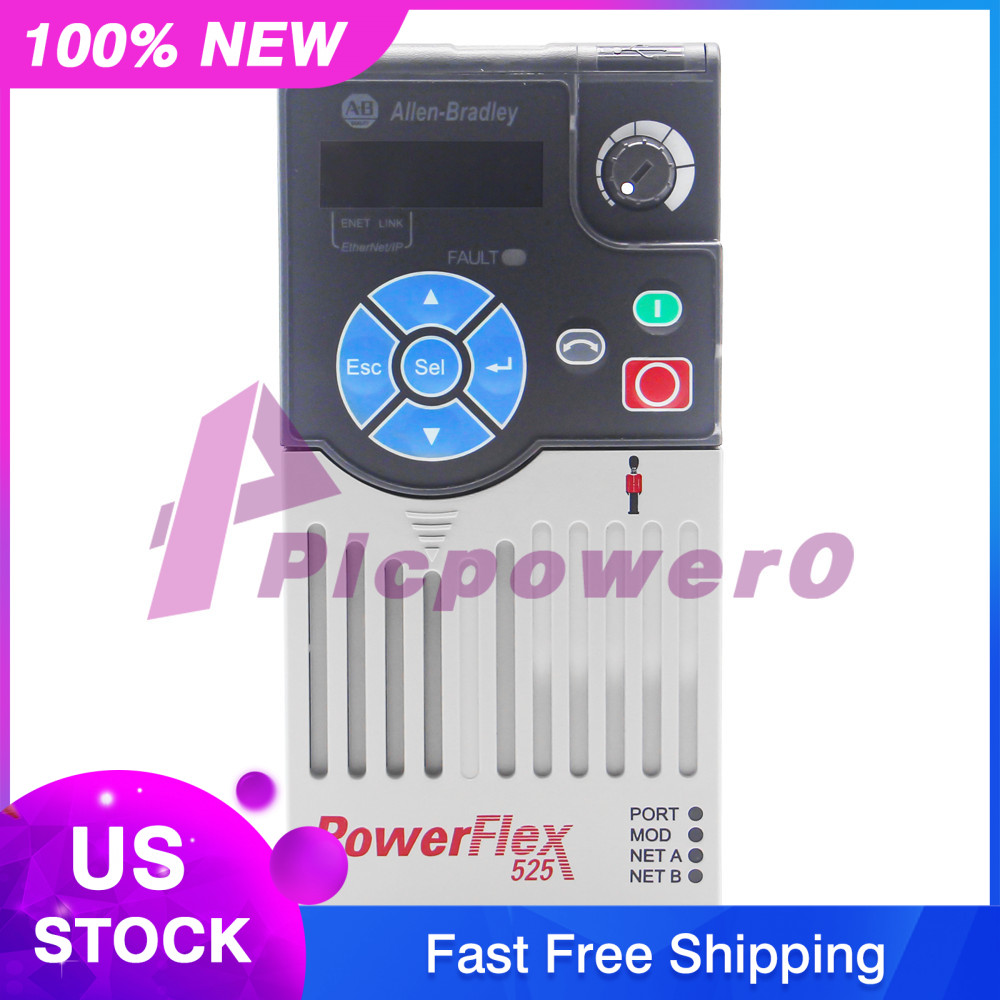 NEW Allen-Bradley 25B-D2P3N104 PowerFlex 525 0.75kW 1Hp AC Drive 3 Phase