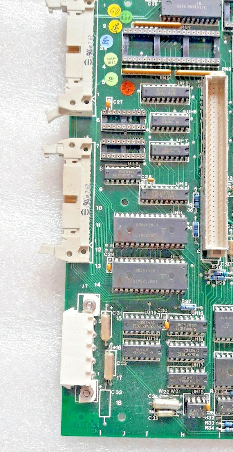 NORCONTROL HEr 100261-I AUE 1078 I/O NN 791 .10 PROCESSOR CARD NEW