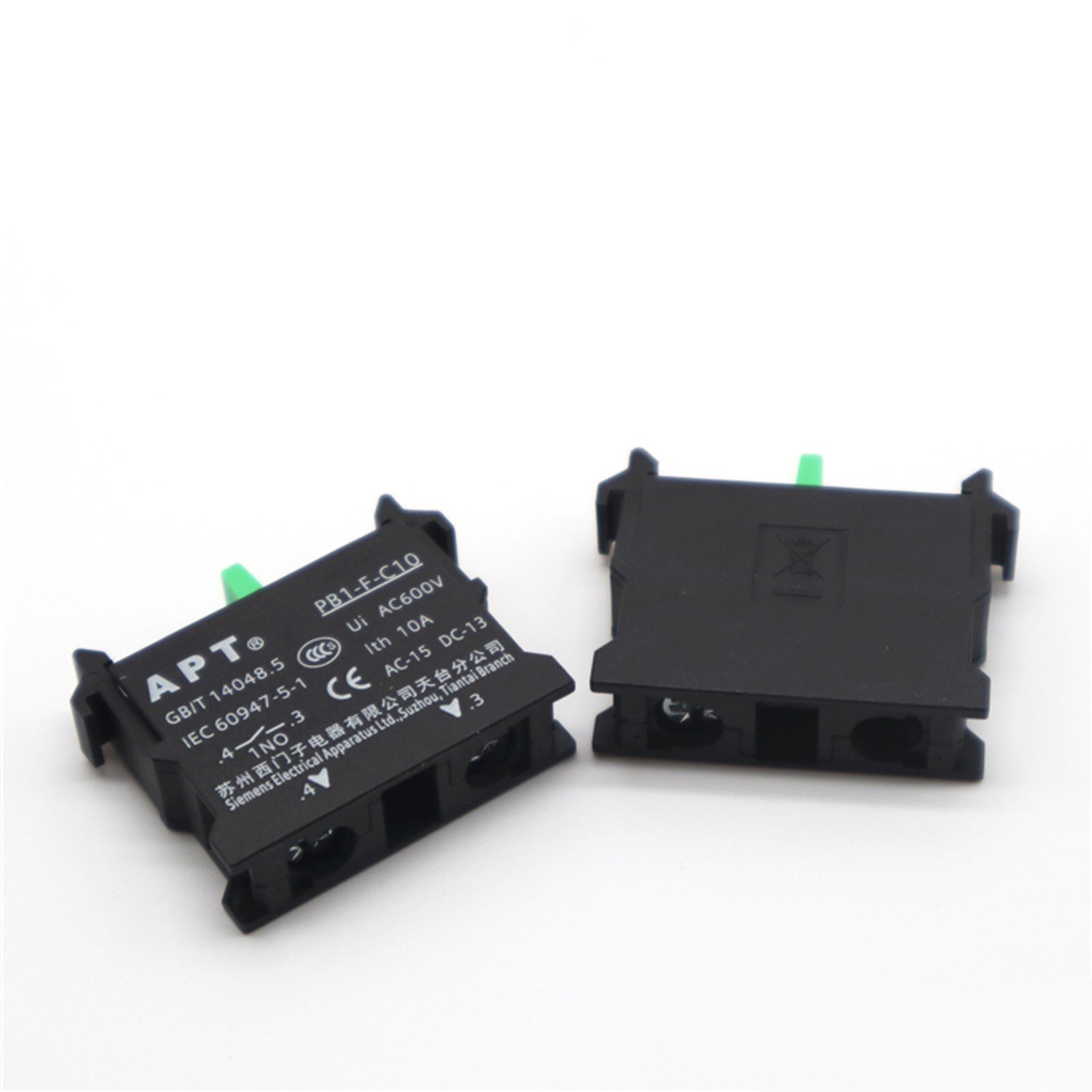 1PCS FOR Siemens APT button PB1S auxiliary contact PB1-F-C10 SPOT STOCK#XR