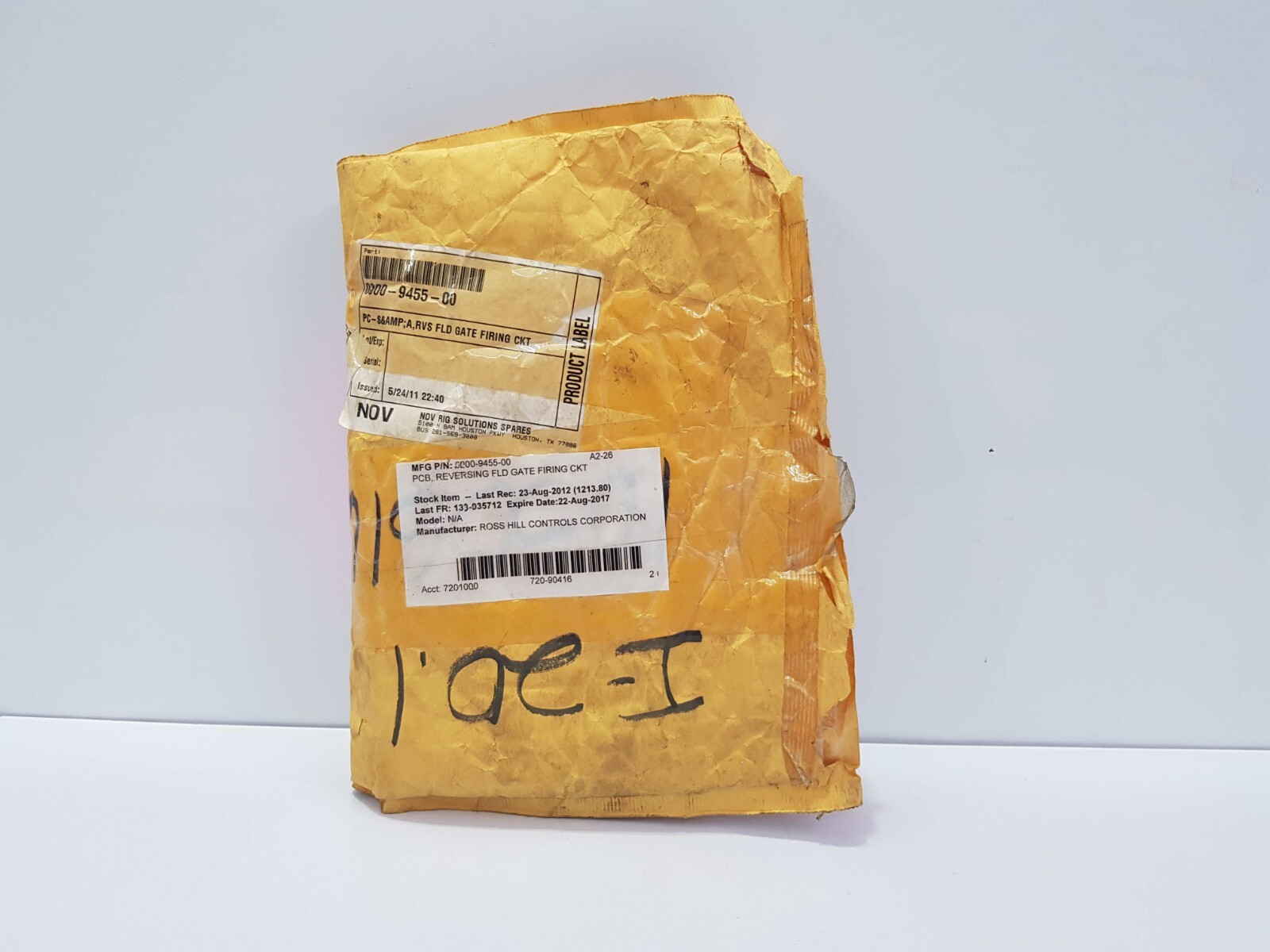 ANSALDO ROSS HILL 0000-9456-00 REVERSING FIELD GATE CIRCUIT BOARD 10506167-001
