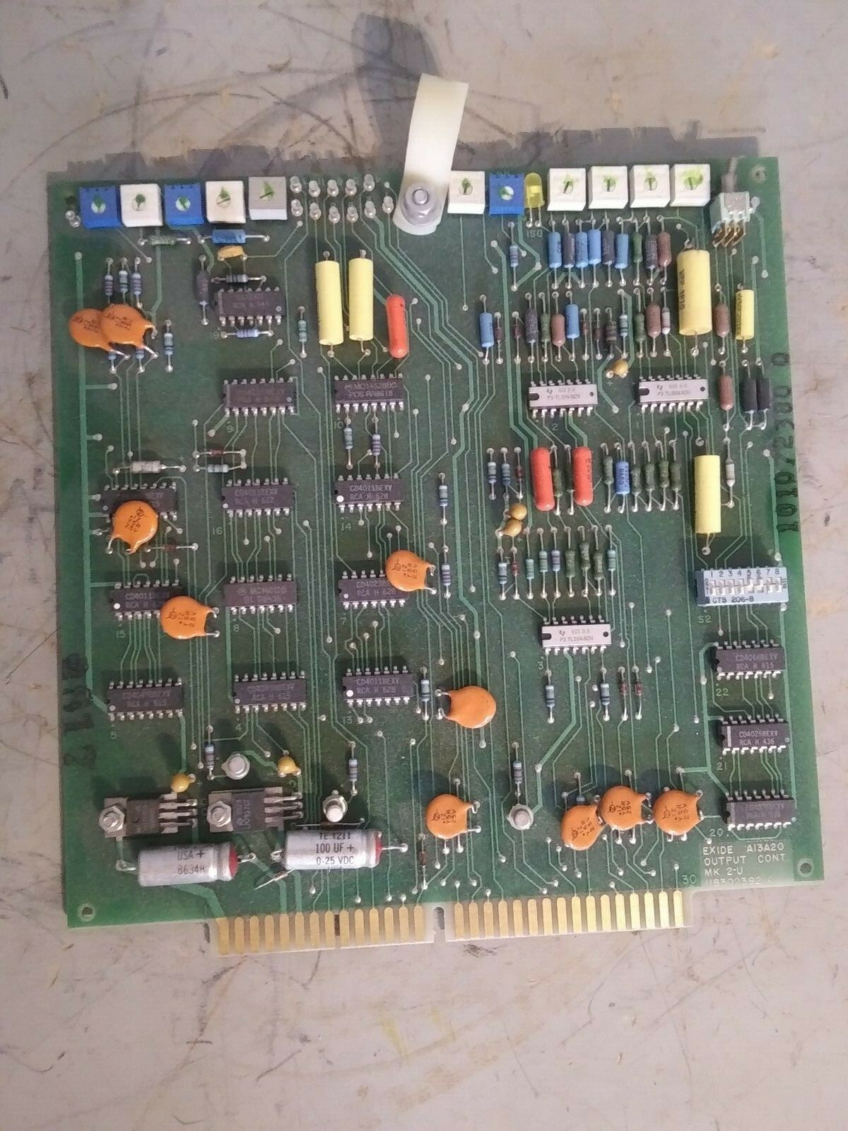 Exide Output Control PLC, A13A20